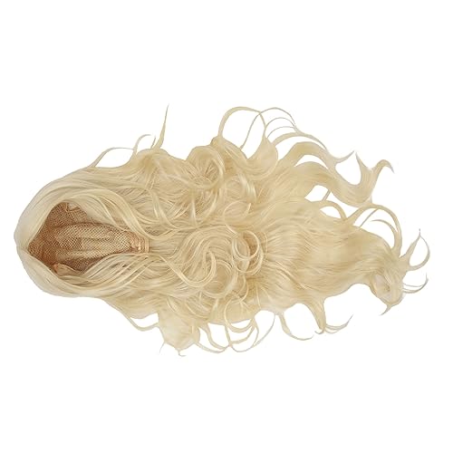 Lange Lockige Haar Perücke Frauen Synthetische Große Welle Simuliert für Cosplay Halloween Blond von JTLB