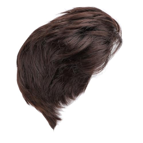 Männer Perücke Highstemperaturfaser Künstliches Haar für Mittlere Alter und ältere Menschen Tägliche Party -Cosplay von JTLB