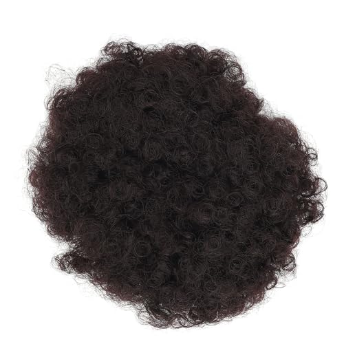 Pferdeschwanz Hochsteckfrisur Haarbrötchen Hochtemperatur Synthetisches Haar Lockiges Haar Brötchen Stylish Bun Haarstück für Frauen Mädchen von JTLB