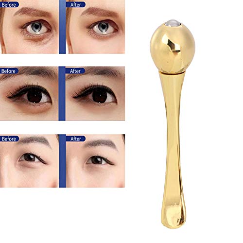Zinklegierung Gesichtsmaske Löffel Anti-Falten Augenermüdungs ​​Relief Massage Stick Creme Import Scoop von JTLB