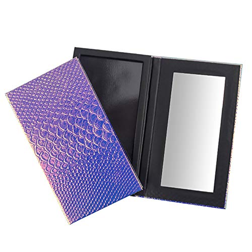 Magnetische Make-up-Palette mit Spiegel, leere Lidschatten-Make-up-Box Magnetische Kosmetik-Palette Fischschuppen DIY Aufbewahrungsfach Box-Halter Magnetische Make-up-Palette mit Spiegel, leere Lidschatten-Make-up-Box Magnetische Kosmetik-Palette Fischschuppen DIY Aufbewahrungsfach Box-Halter von JTMM