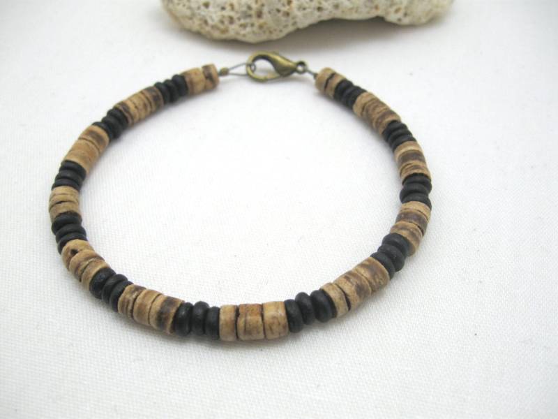 Beachy Surf Armband, Herren Armbänder, Geschenk Für Papa, Jungen Schmuck, Kokosnuss Surfer Stil Mann, Unisex Jt Maui Armband Beachy Surf Armband, Herren Armbänder, Geschenk Für Papa, Jungen Schmuck, Kokosnuss Surfer Stil Mann, Unisex Jt Maui Armband von JTMauiDesigns