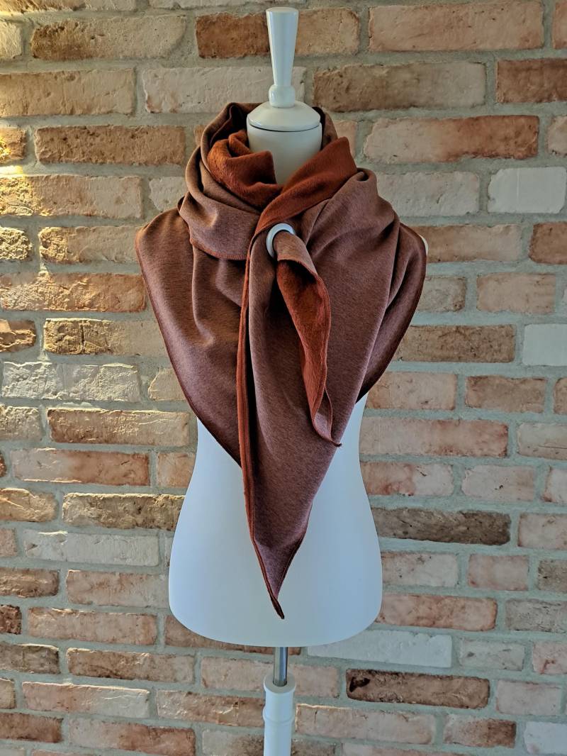 xxl Dreieckstuch Mit Öse in Uni von JTNaehstube