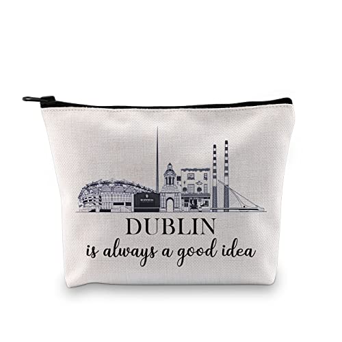 Dublin Holiday Vacation Trip Surprise Gift UK Travel Gift Irland Vacation Gift Dublin Irland Reise Souvenir Geschenk Reise Make-up Tasche für irisches Mädchen von JTOUK