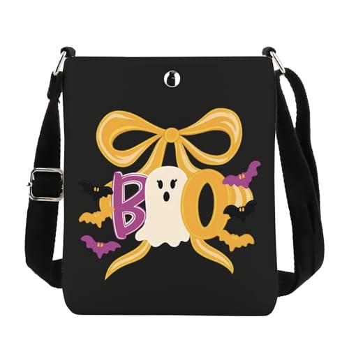 Gruselige Geister-Umhängetasche, Gruselige Mama, Geschenk, Neon-Geist, Geschenk, Boo Geist, Hexe, Fledermaus, Merch, Boo Cb EU, 8.27 Inches ×6.5 Inches × 0.79 Inches von JTOUK