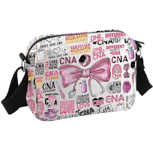 JTOUK CNA-Umhängetasche mit zertifiziertem Pflegeassistent, Geschenk für medizinische Abschluss, Wertschätzung, Cna Hkb EU von JTOUK