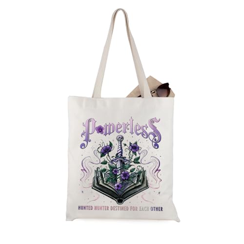 JTOUK Romance Book Inspired Tote Bag Special Edition Book Gift for Book Nerd, Destined Tote EU, 14.96”* 6.7”* 11.81” ,Large von JTOUK