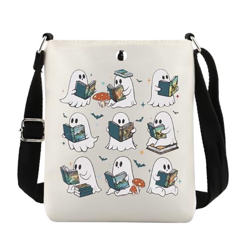 JTOUK Romanische Mythologie, Umhängetasche, Leseliebhaber, Geschenk, Helden des Olympus, inspiriertes Geschenk, Book Ghost Cb EU, 8.27 Inches ×6.5 Inches × 0.79 Inches von JTOUK