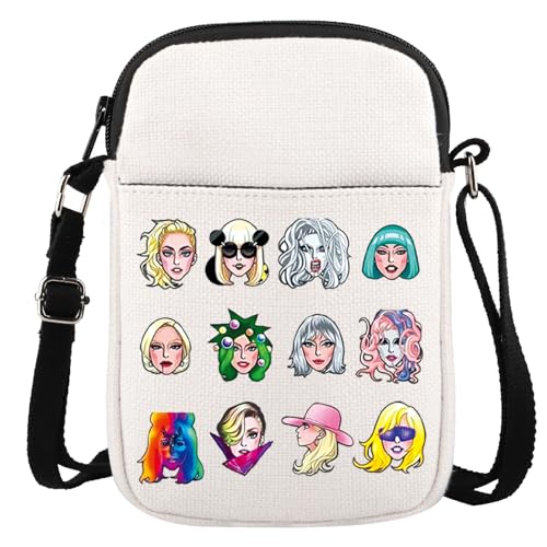 JTOUK Singer Crossbody Bag Album Inspired Gift Singer Fan Club Member Messenger Bag Singer Merchandise Gift for Fan, Singer Cr EU, 5.91 Inches ×8.27 Inches von JTOUK