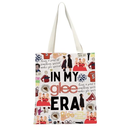 JTOUK Tragetasche mit Musikkomödie inspiriertes Geschenk für TV-Show-Fans in My GleeEra, Gleeera Tote EU, 13.78 inch x 15.75 inch, Large von JTOUK