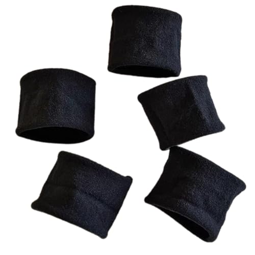 5 Pcs Schlupfbraune Haarbindungen Mit Elastizität Für Hohe Pferdeschwänze Nahtloses Design Training Lauf Haarbänder Dehnbare Haarkrawatten 5 Pcs Schlupfbraune Haarbindungen Mit Elastizität Für Hohe Pferdeschwänze Nahtloses Design Training Lauf Haarbänder Dehnbare Haarkrawatten von JTQYFI