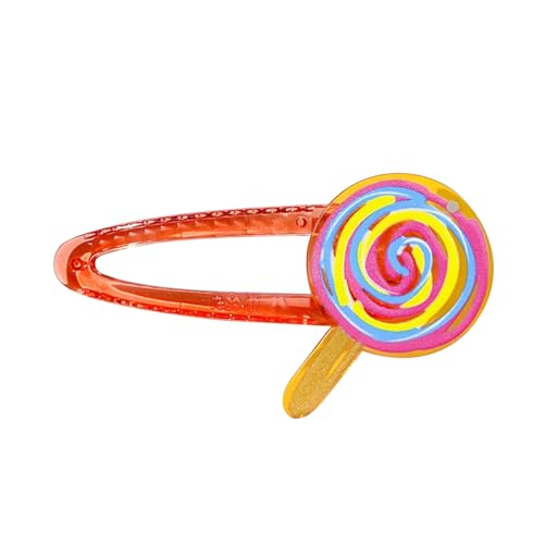 JTQYFI 1PC Cartoon Haarnadel Für Frauen Kinder Candy Farbe Haar Clip Kinder Candy Obst Haarspange Haar Zubehör Nette Haarnadel von JTQYFI