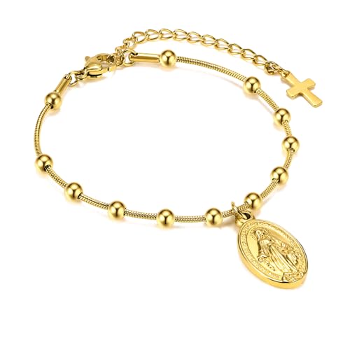 JTQYFI Vintage Minimalistische Frauenarmband Mit Schlangenkette Und Rosenkranzperlen Legierungs Schmuckkettenarmband Für Jeden Anlass JTQYFI Vintage Minimalistische Frauenarmband Mit Schlangenkette Und Rosenkranzperlen Legierungs Schmuckkettenarmband Für Jeden Anlass von JTQYFI