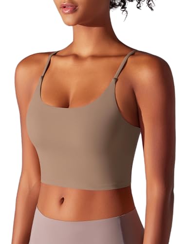JTSONN Sport BH Damen Atmungsaktiver Sport Bra mit Mittlere Unterstützung Sportbh mit Feste Brustpads Sportunterwäsche für Damen Fitness Yoga Training Kein Stahlring von JTSONN