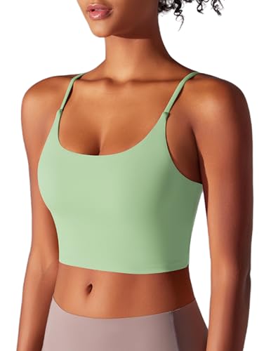 JTSONN Sport BH Damen Atmungsaktiver Sport Bra mit Mittlere Unterstützung Sportbh mit Feste Brustpads Sportunterwäsche für Damen Fitness Yoga Training Kein Stahlring von JTSONN