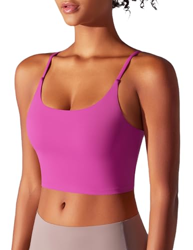 JTSONN Sport BH Damen Atmungsaktiver Sport Bra mit Mittlere Unterstützung Sportbh mit Feste Brustpads Sportunterwäsche für Damen Fitness Yoga Training Kein Stahlring von JTSONN