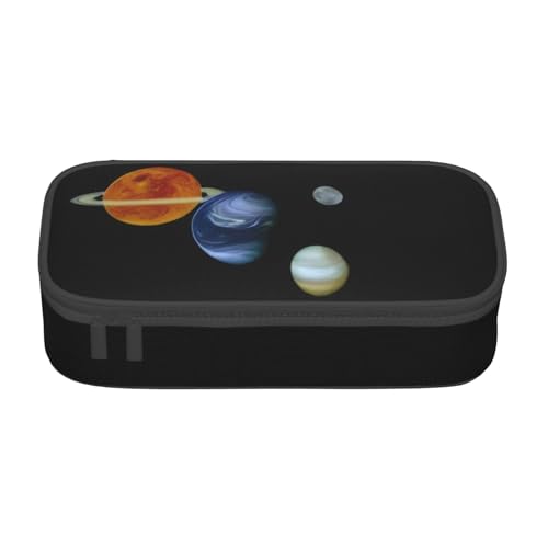 JTXSFYZPB Federmäppchen mit großem Fassungsvermögen, für Jungen, Mädchen, Teenager, Kinder, großes Federmäppchen, Schule, Schreibwaren, Organizer, Make-up-Tasche mit Reißverschlussfächern, Muster, von JTXSFYZPB