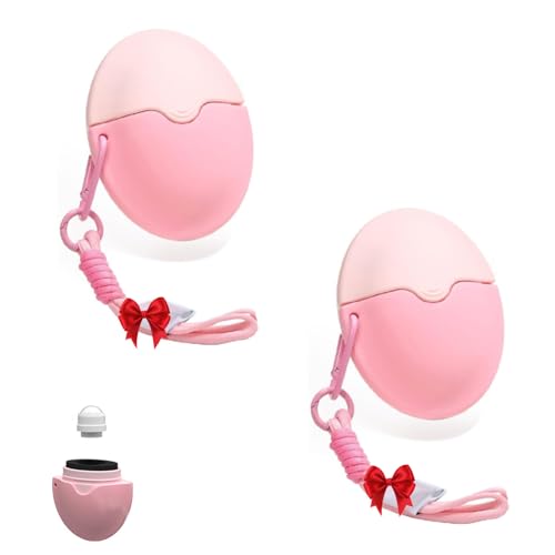 Nachfüllbarer Sonnenschutz Applikator, Applikatoren für Kinder und Erwachsene, Sonnenschutzroller aus Silikon mit Schwammspitze für Gesichts-/Körperlotion, für Reisen und Outdoor Aktivitäten (B) von JTYRW