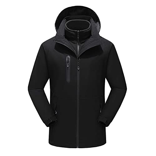 Beheizte Softshelljacke Für Outdoor-Reiten Skifischen: Heizjacke Beheizbare jacke für Herren/Damen Wasserdicht und kältebeständig 15 Heizzonen Elektrische Heizjacke USB Übergangsjacke M - XXXXL von JUANMAO