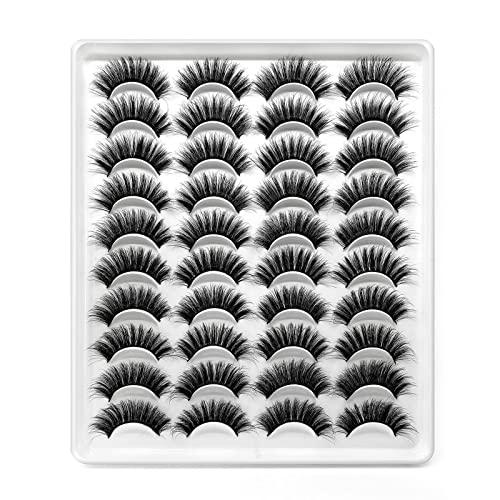 JUANMAO Geschenke für Frauen Falsche Wimpern wimpernlifting set Wiederverwendbare Falsche Magnetic Eyelashes wimperntusche schwarz wimpern double kit wimpernlifting fake wimpern von JUANMAO