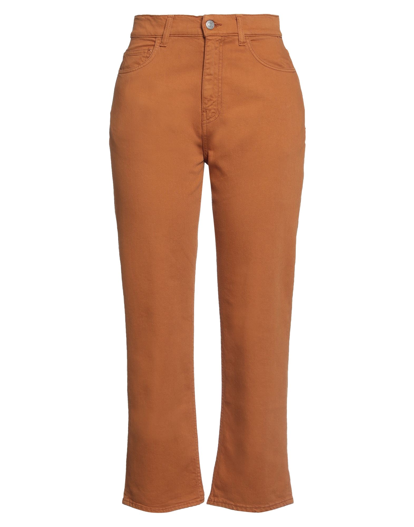 JUCCA Jeanshose Damen Lederfarben von JUCCA