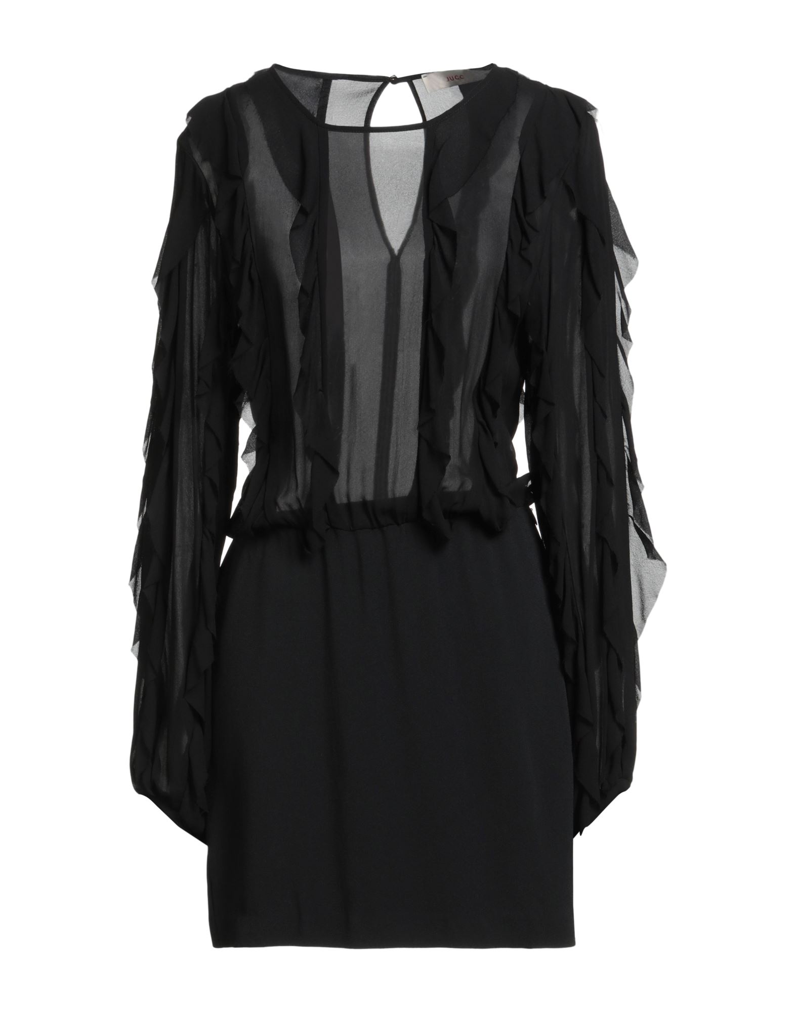 JUCCA Mini-kleid Damen Schwarz JUCCA Mini-kleid Damen Schwarz von JUCCA