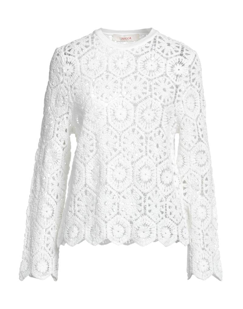 JUCCA Pullover Damen Weiß von JUCCA