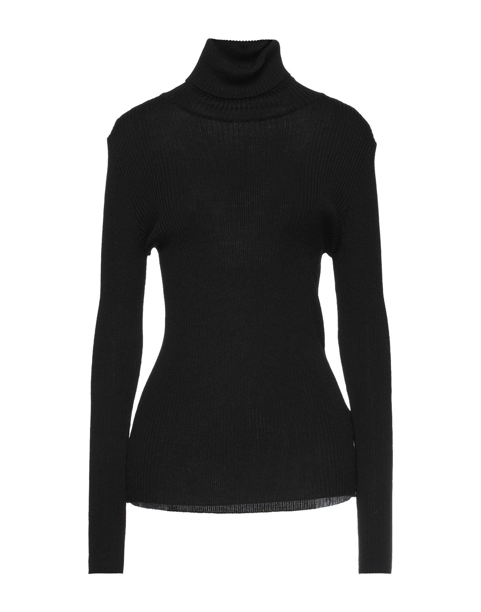 JUCCA Rollkragenpullover Damen Schwarz von JUCCA