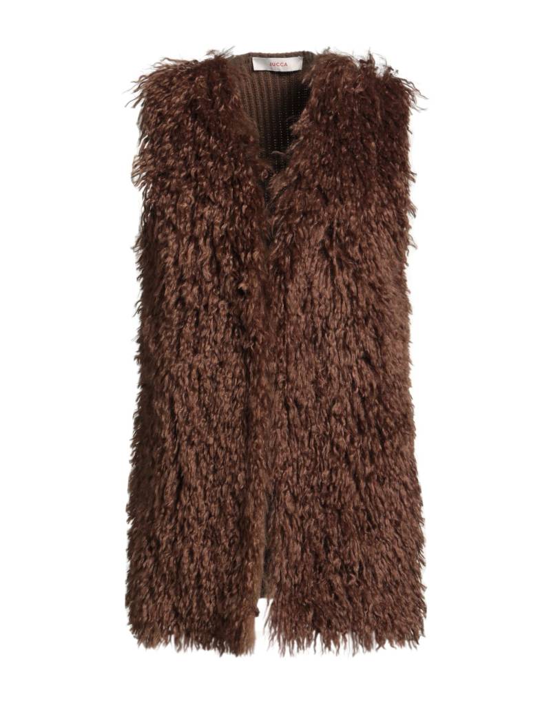 JUCCA Shearling- & Kunstfell Damen Braun von JUCCA