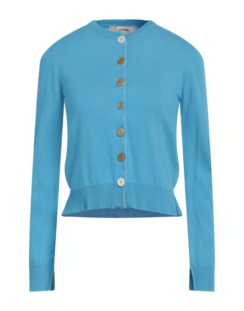 JUCCA Strickjacke Damen Azurblau von JUCCA