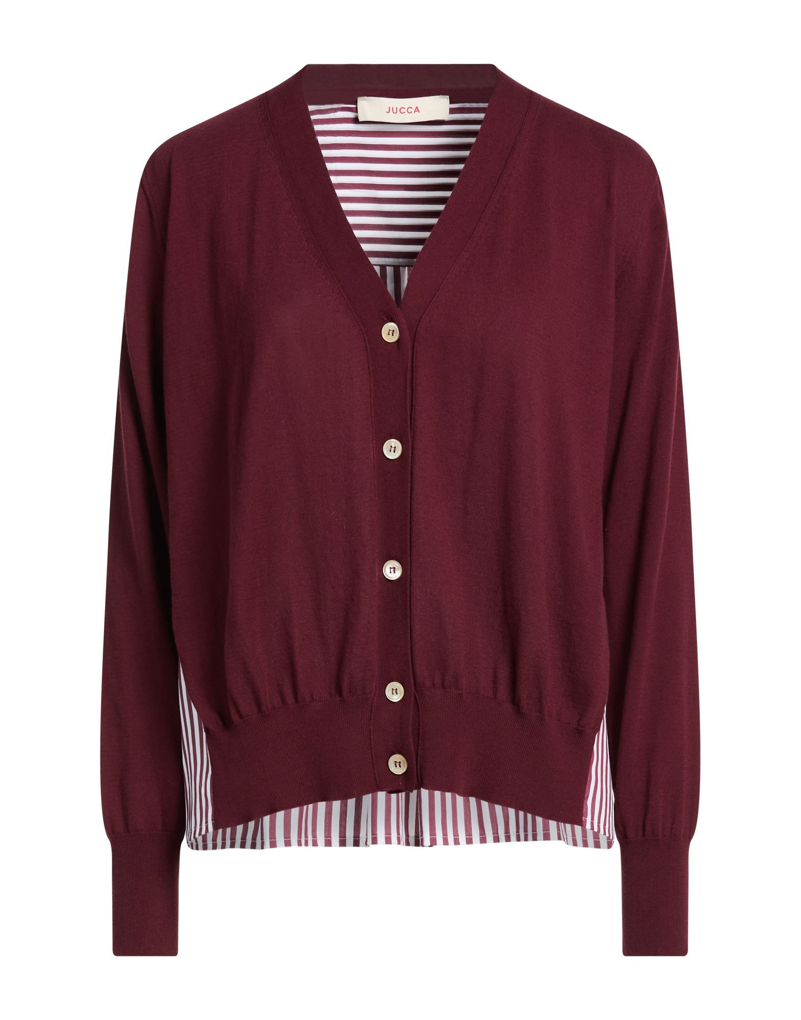 JUCCA Strickjacke Damen Bordeaux von JUCCA