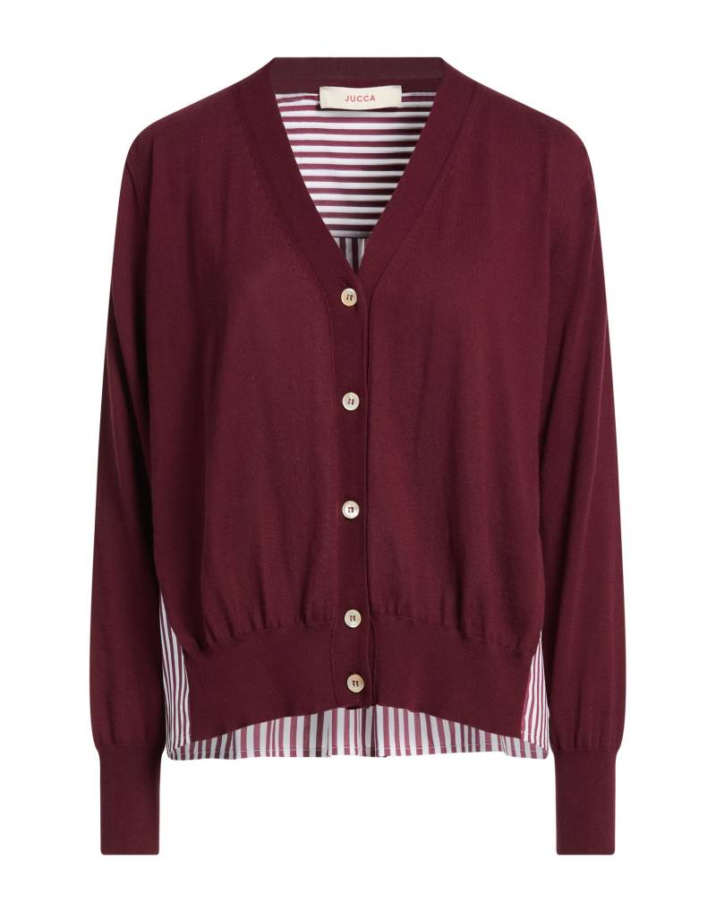 JUCCA Strickjacke Damen Bordeaux von JUCCA