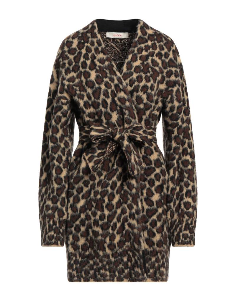 JUCCA Strickjacke Damen Braun von JUCCA