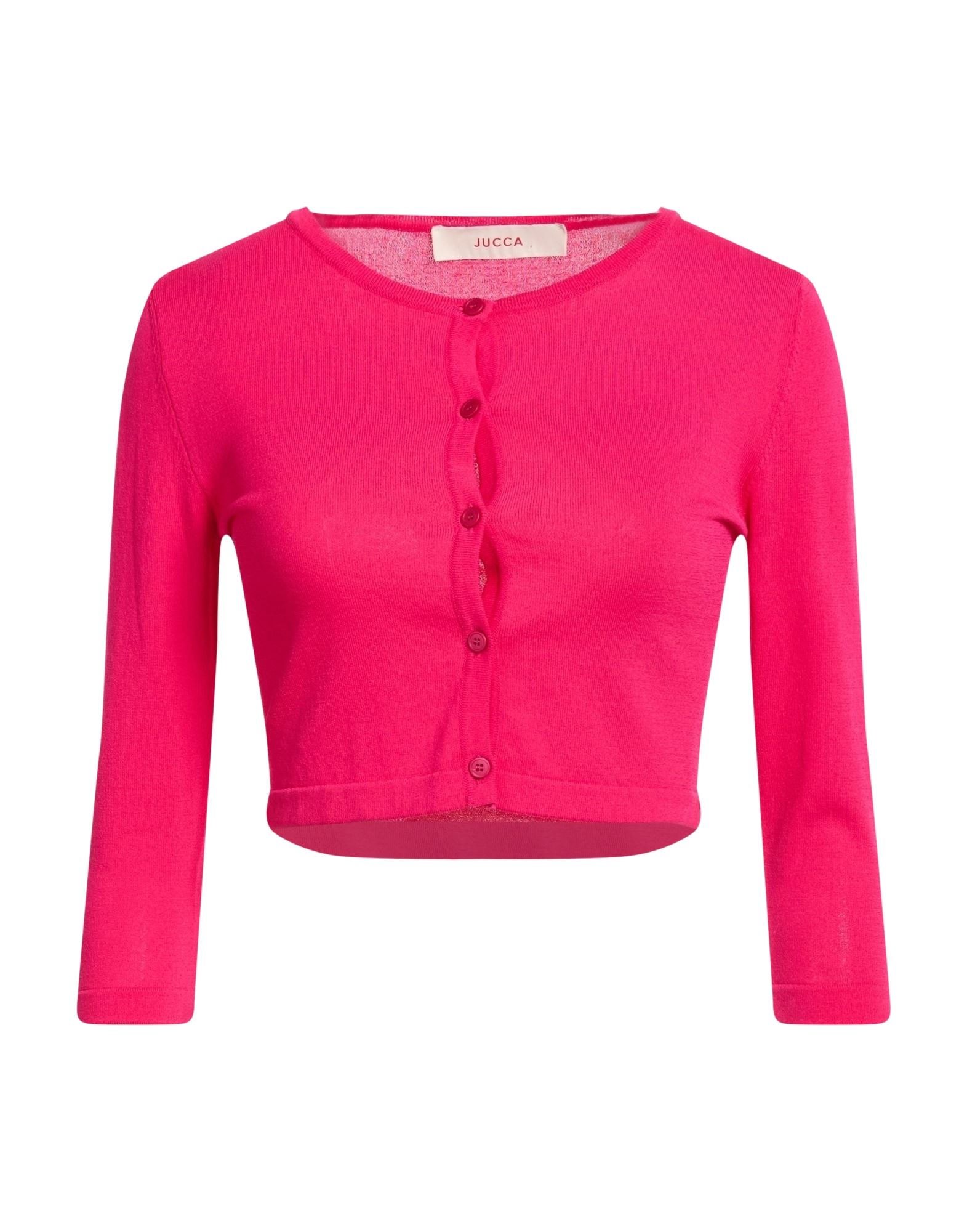 JUCCA Strickjacke Damen Fuchsia von JUCCA