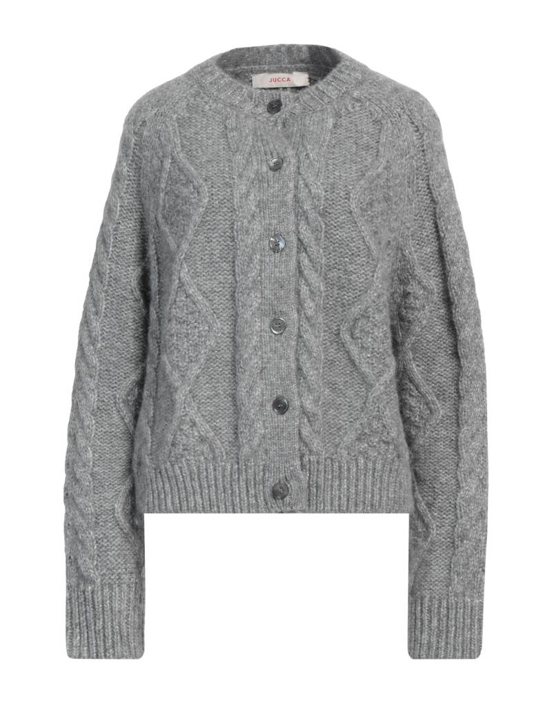 JUCCA Strickjacke Damen Grau von JUCCA