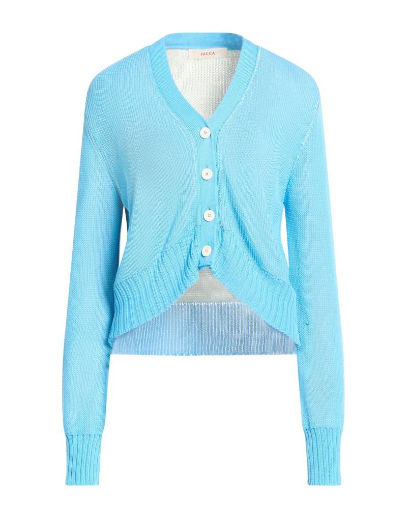 JUCCA Strickjacke Damen Hellblau von JUCCA