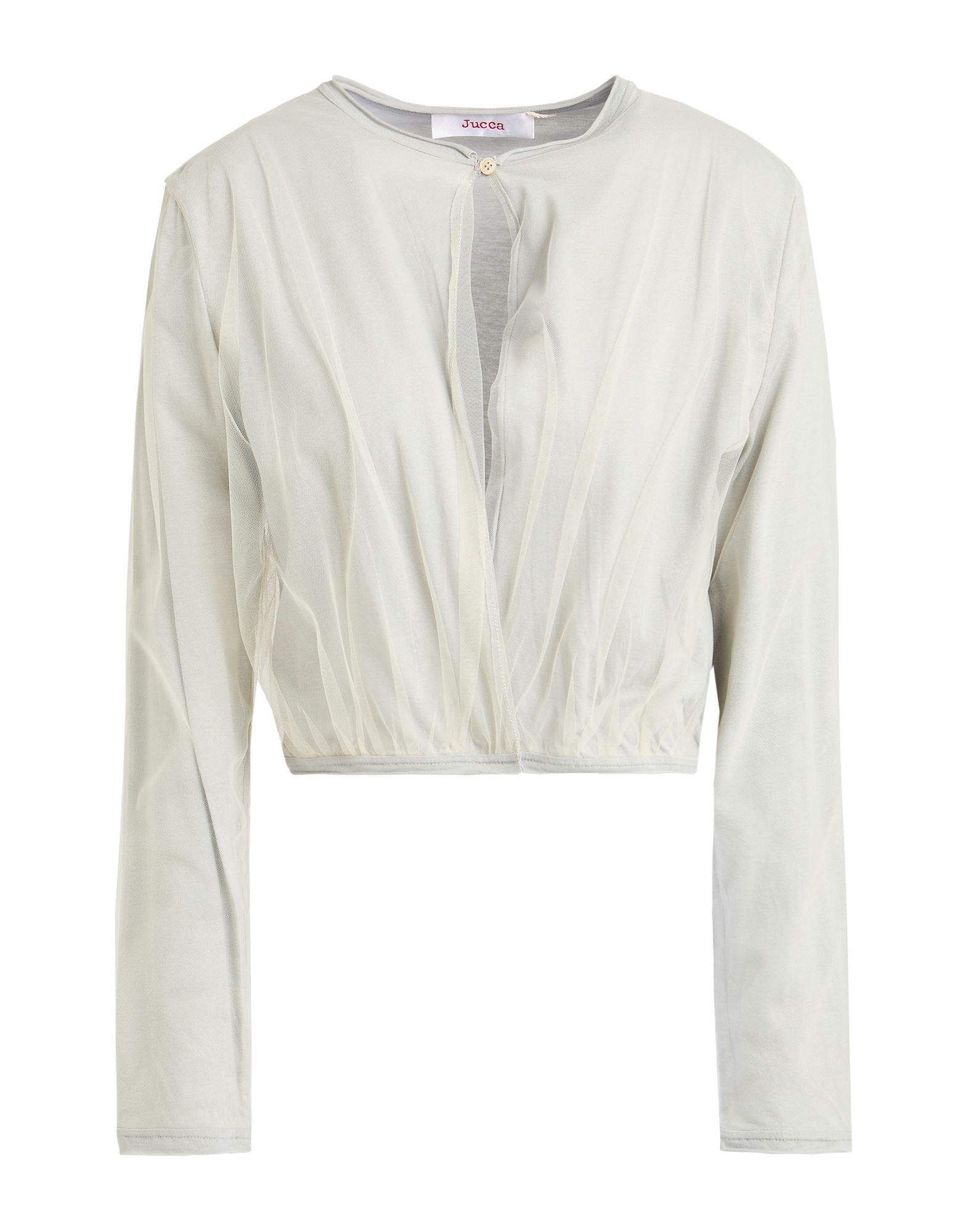 JUCCA Strickjacke Damen Hellgrau von JUCCA