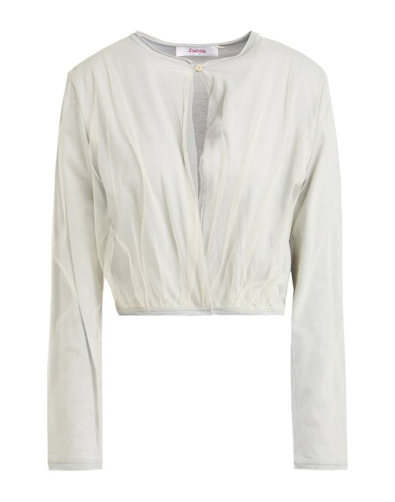 JUCCA Strickjacke Damen Hellgrau von JUCCA