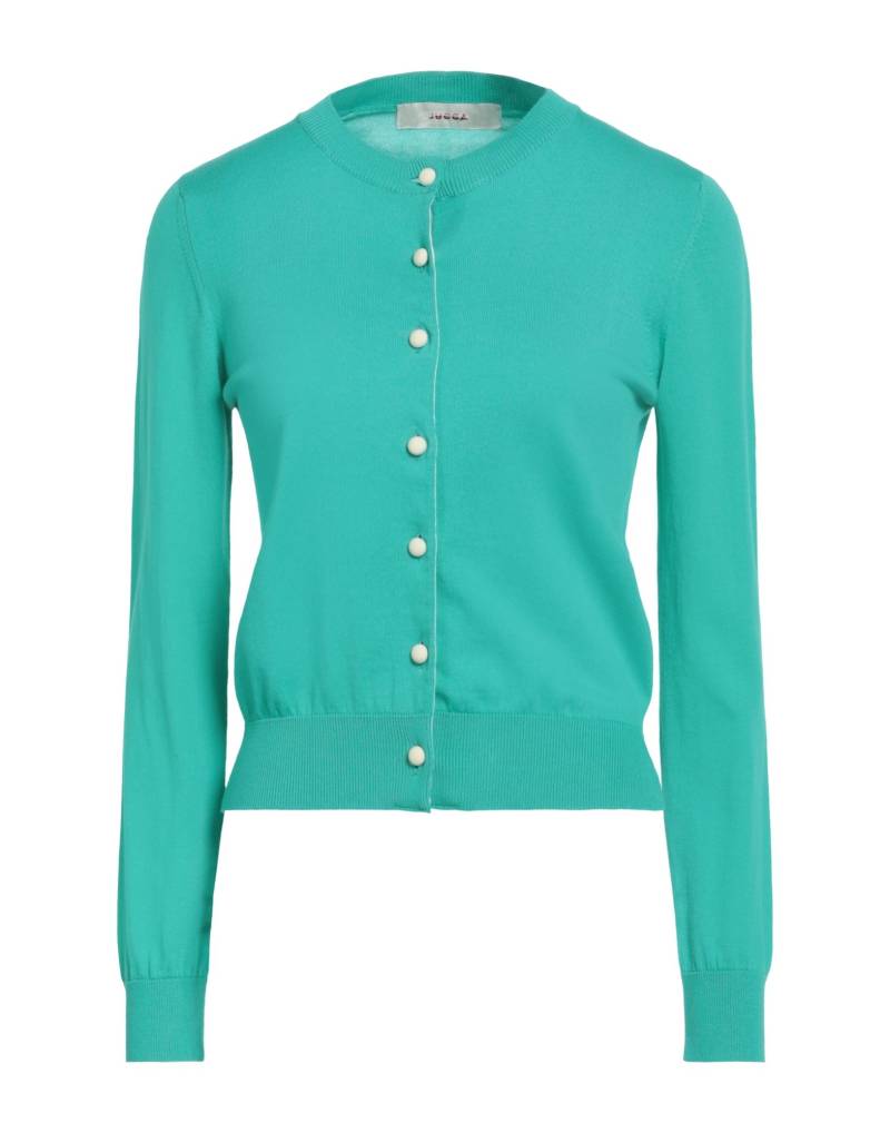 JUCCA Strickjacke Damen Smaragdgrün JUCCA Strickjacke Damen Smaragdgrün von JUCCA