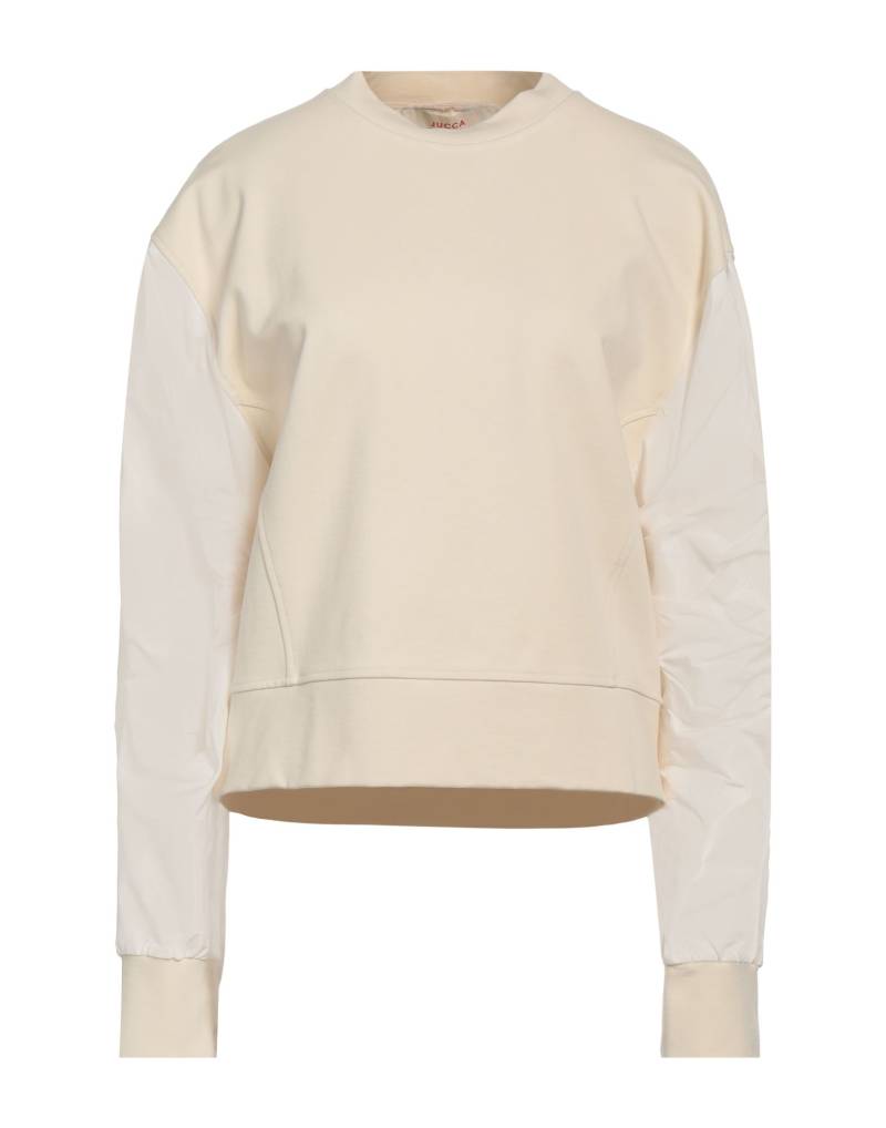 JUCCA Sweatshirt Damen Elfenbein von JUCCA