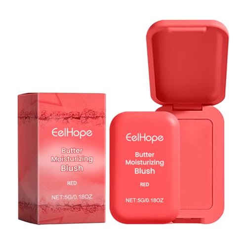 JUCHRZEY Damen Puderrouge, leichtes, langanhaltendes Rouge for Frauen und Mädchen (Orange) von JUCHRZEY