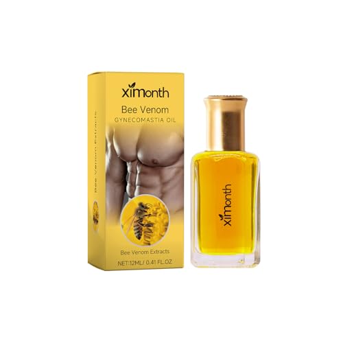 JUCHRZEY GFOUK ThermoFirm Bienengift Öl, Gfouk Bienengift-Gynäkomastie-Heizöl, Professionelles thermoform bienengiftöl, Gynäkomastie-Straffungsöl for Männer von JUCHRZEY