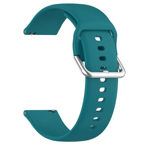 JUCHRZEY Silikon-Armband, atmungsaktiv, verstellbares Ersatz-Sportuhrenarmband, bequemes Sport-Armband mit Schnalle for MF Watch Pro D395 von JUCHRZEY