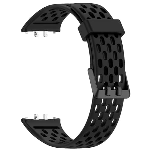 JUCHRZEY Silikon-Sportarmband, atmungsaktives Uhrenarmband, Ersatz-Smartwatch-Armband for Fit 3 Smartwatch von JUCHRZEY