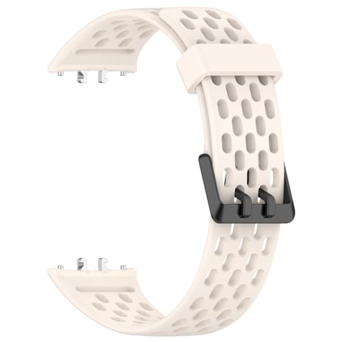 JUCHRZEY Silikon-Sportarmband, atmungsaktives Uhrenarmband, Ersatz-Smartwatch-Armband for Fit 3 Smartwatch von JUCHRZEY