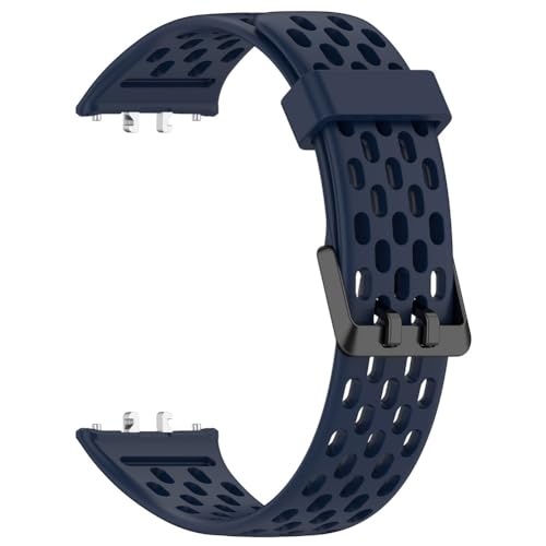 JUCHRZEY Silikon Verstellbares Uhrenarmband Atmungsaktives Uhrenarmband Ersatz-Smartwatch-Armband for Fit 3 Smart Watch von JUCHRZEY
