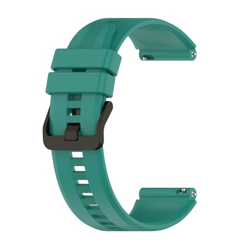 JUCHRZEY Silikonarmband, verstellbares Smartwatch-Armband, schweißfest, Ersatz-Sportuhrenarmbänder, bequemes Handgelenkband mit Verschluss for Watch GS3 GS4 Armband von JUCHRZEY