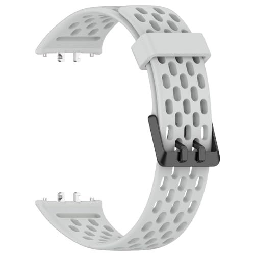 JUCHRZEY Verstellbares Silikon-Uhrenarmband, wasserdichtes Sportarmband, Ersatz for Fit 3 Smart Watch von JUCHRZEY