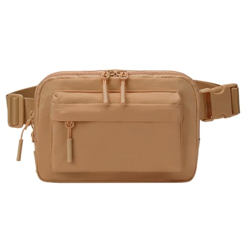 JUCHRZEY wasserdichte kleine Umhängetasche, große Kapazität, modische Hüfttasche, Verstellbarer Riemen, Lauf-Brusttasche, mehrere Taschen for Outdoor-Sportarten von JUCHRZEY