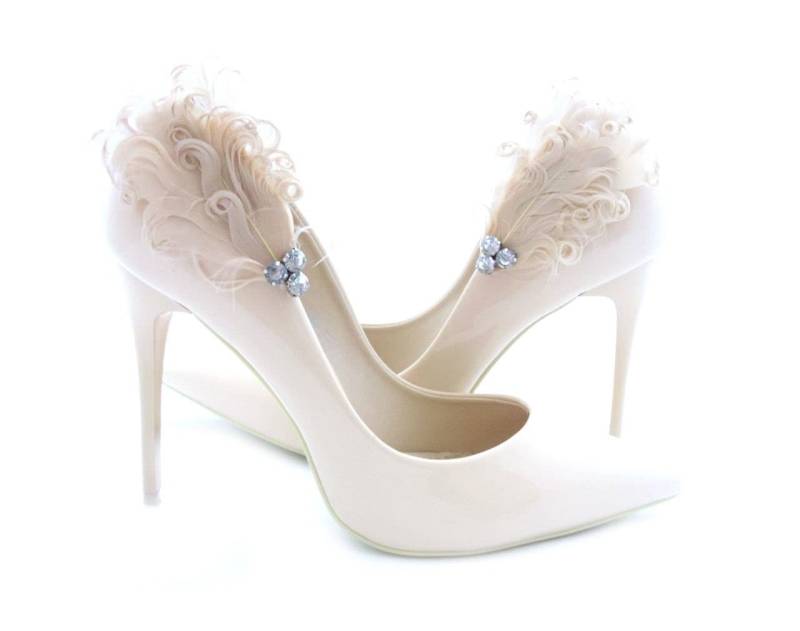 Judaeve - Schuhclips Mit Federn von JUDAEVE